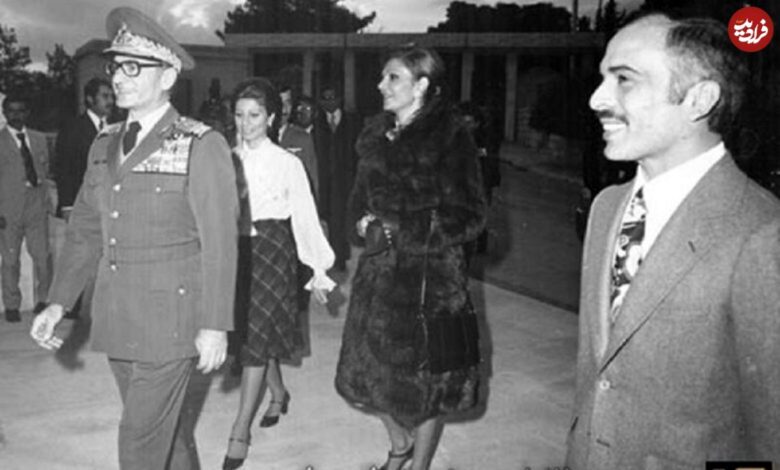 سفر در زمان؛ یادداشت‌های علم، یکشنبه ۲۸ آبان ۱۳۵۱: اخبار مشکوک از ملک حسین