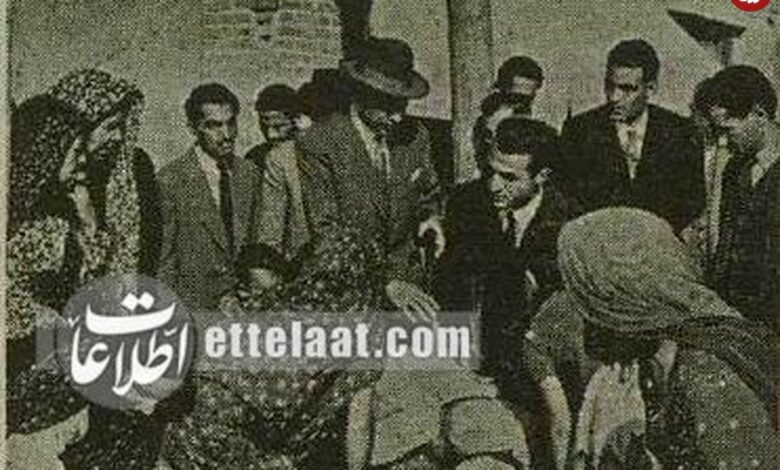 تاریخ و سفر در زمان؛ (عکس) به تهران قدیم و گزارش بامیه خوردن اسدالله علم جوادیه! سفر به تهران قدیم| عکس و گزارش بامیه خوردن اسدالله علم در جوادیه!