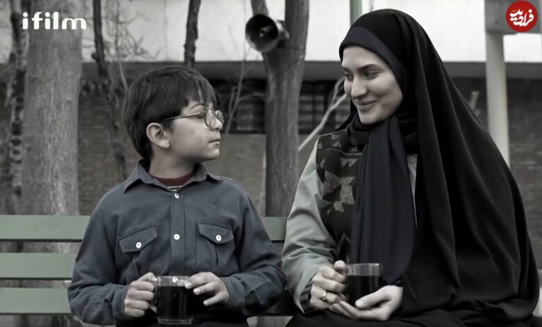 عکس| سفر در زمان؛ «مامان صدیقه» سریال بچه مهندس در 2 سالگی؛ سال 1370