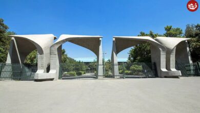 عکس؛ سفر در زمان؛ رستوران دانشگاه تهران در کوی دانشگاه دهۀ چهل خورشیدی