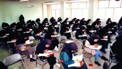 تصاویر؛ سفر در زمان؛ ۳۰ سال پیش تنها ۲ دختر در بین برگزیدگان کنکور حضور داشتند