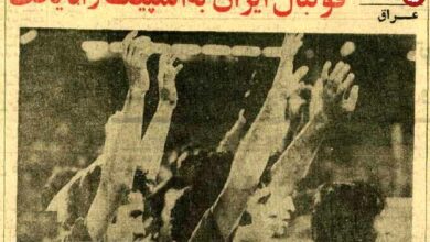عکس؛ سفر در زمان؛ آخرین حضور فوتبال ایران در المپیک ۵۰ ساله شد!