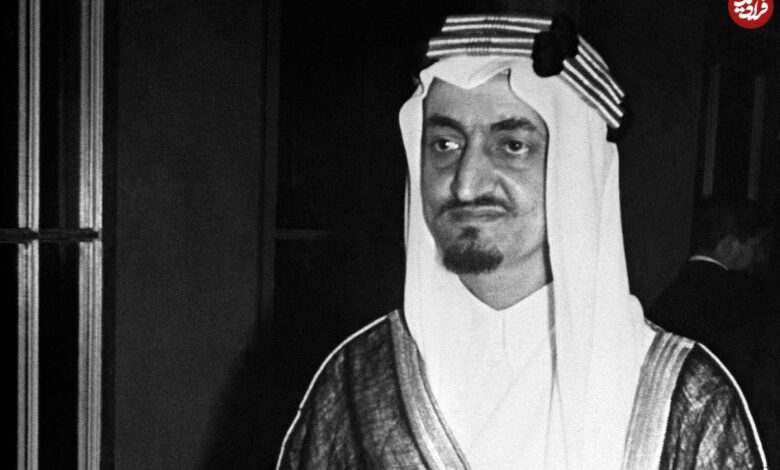 عکس| سفر در زمان؛ «فیصل بن عبدالعزیز» پادشاه سوم عربستان در 17 سالگی؛ سال 1313