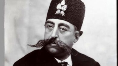 (عکس) سفر به ایران قدیم؛ مظفرالدین شاه با کالسکه در یکی از جاده‌های شمال