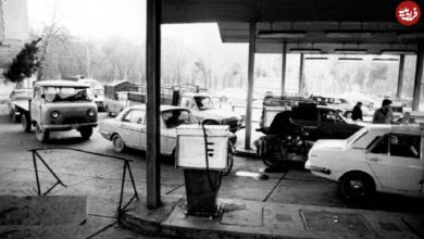 تصاویر؛ سفر در زمان؛ روز اول جنگ در تهران مردم چه می‌کردند؟ صف بنزین و خاموشی‌های طولانی