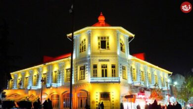 عکس؛ سفر در زمان؛ هتل متروپل رشت دهه 1290 خورشیدی