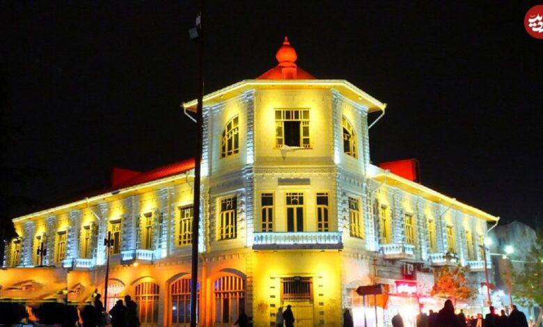 عکس؛ سفر در زمان؛ هتل متروپل رشت دهه 1290 خورشیدی