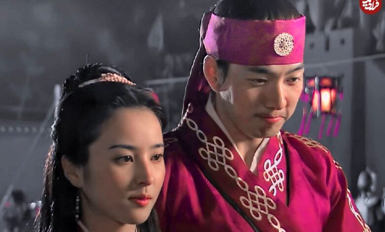 عکس| سفر در زمان؛ «جومونگ و مادرش» در مراسم تقدیر از عوامل سریال جومونگ؛ سال 1385