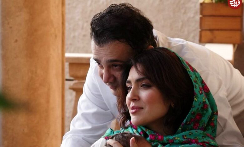 عکس| سفر در زمان؛ «مونا کرمی و سپند امیرسلیمانی» در مراسم عقدشان؛ سال 1403