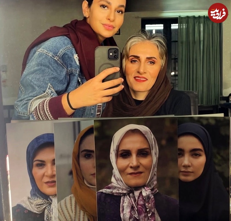 no-name-40 تاریخ و سفر در زمان؛ (عکس) «جمیله، زن تقی» اتاق گریم سریال «پایتخت 7»