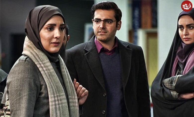 عکس| سفر زمان؛ چهرۀ «الناز» در اتاق گریم سریال «بچه مهندس»