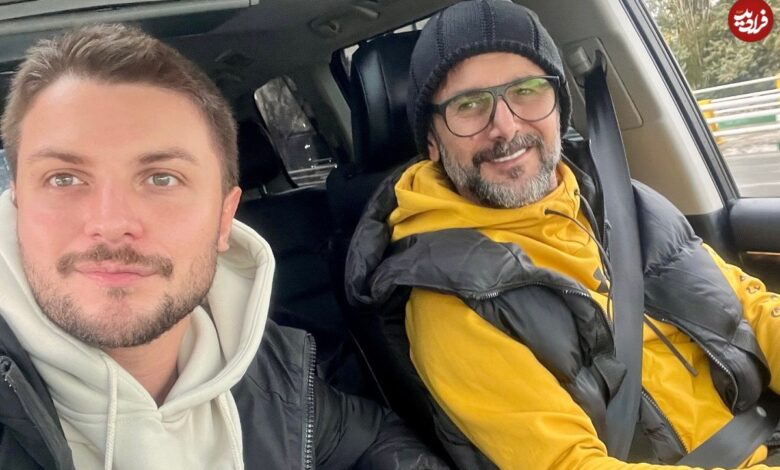 تاریخ و سفر در زمان؛ (عکس) «امین حیایی و ایرج قا ی» پشت صحنه فیلم آکواریوم سال 84 (عکس) «امین حیایی و ایرج قادری» در پشت صحنه فیلم آکواریوم؛ سال 84