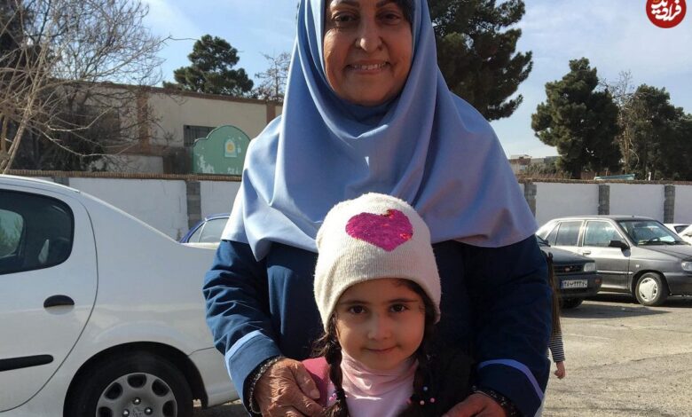 عکس| سفر در زمان؛ «باران و مسعود تابش» در پشت صحنه سریال بچه مهندس 3؛ سال 99