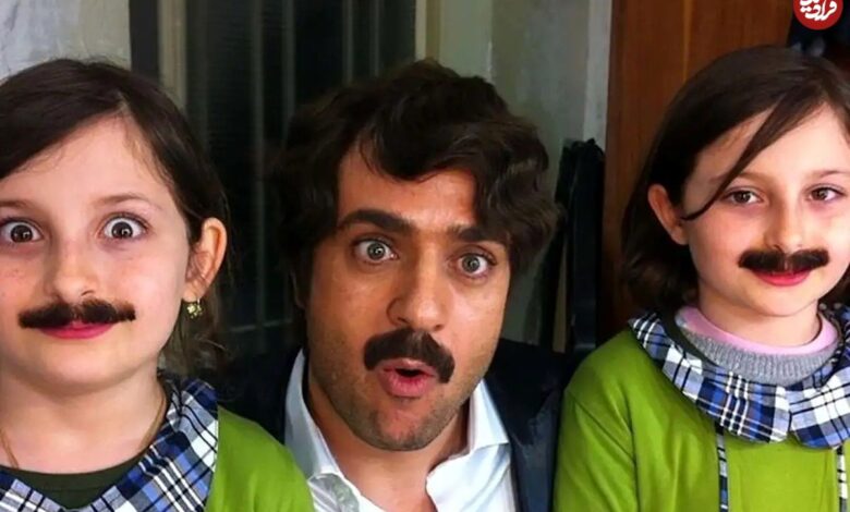 (عکس) سفر در زمان؛ «سارا و نیکا» سریال پایتخت در کنار «جواد عزتی»؛ دهه 90