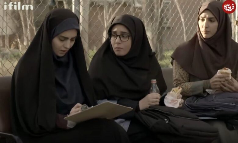 عکس| سفر در زمان؛ «جواد، الناز، مرضیه و سپیده» در اتاق گریم سریال بچه مهندس 3؛ سال 98