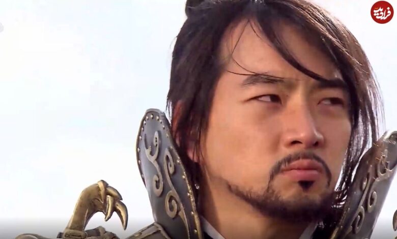 عکس| سفر در زمان؛ «جومونگ» در پشت صحنه سکانس نبرد با سول تک در سریال جومونگ؛ سال 1384