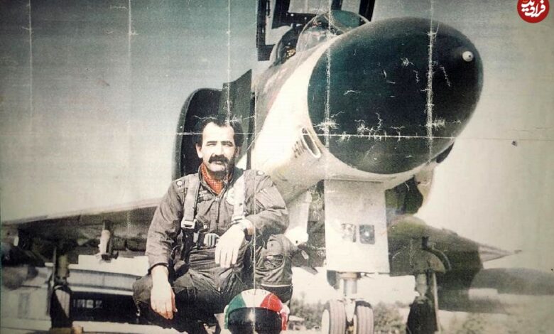 عکس؛ سفر در زمان؛ «محمود اسکندری» خلبان مشهور F-4 ده روز قبل از فوت؛ سال 1380