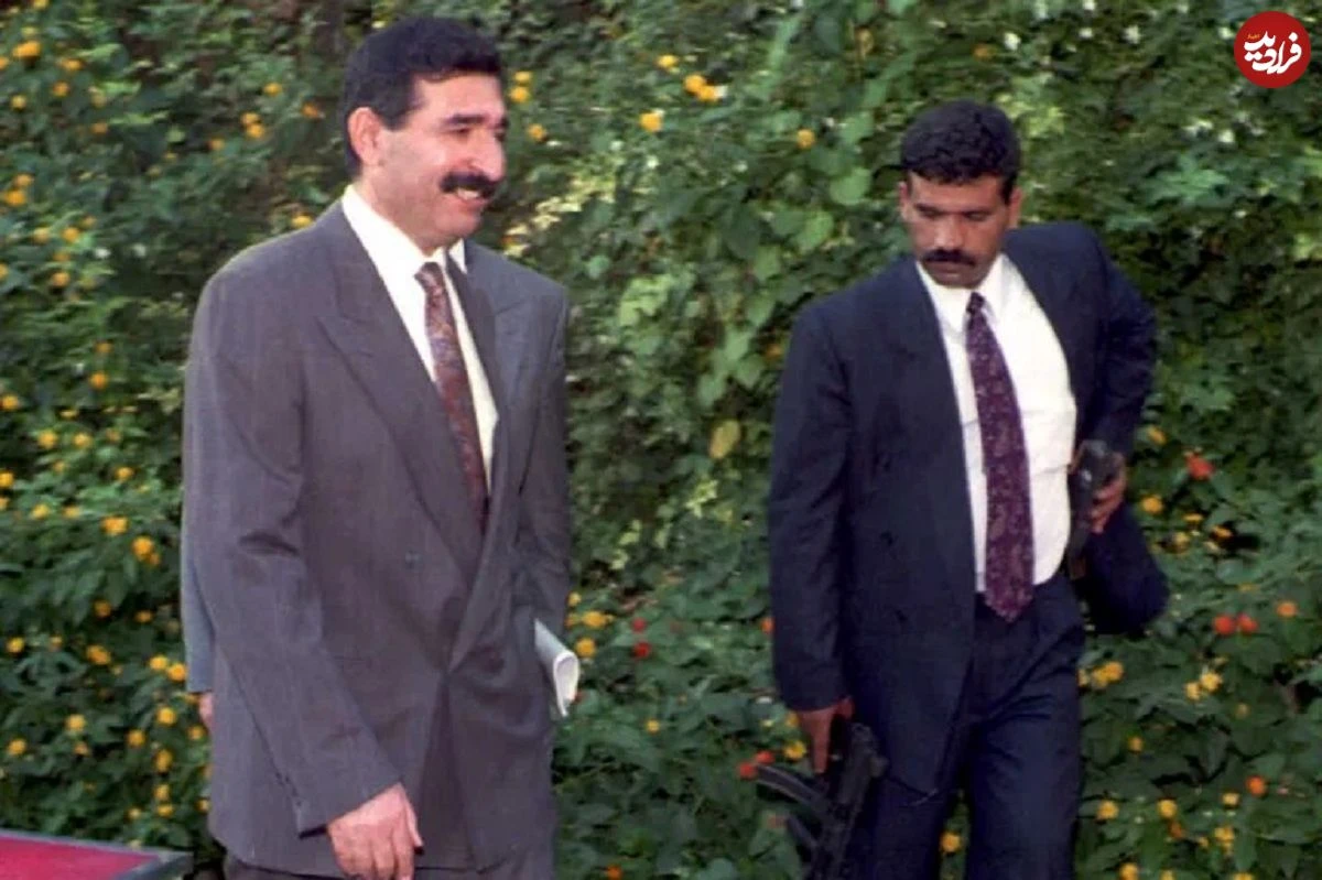 عکس| سفر در زمان؛ «حسین کامل، داماد صدام» در حال بازی کردن با دخترش؛ دهه 60