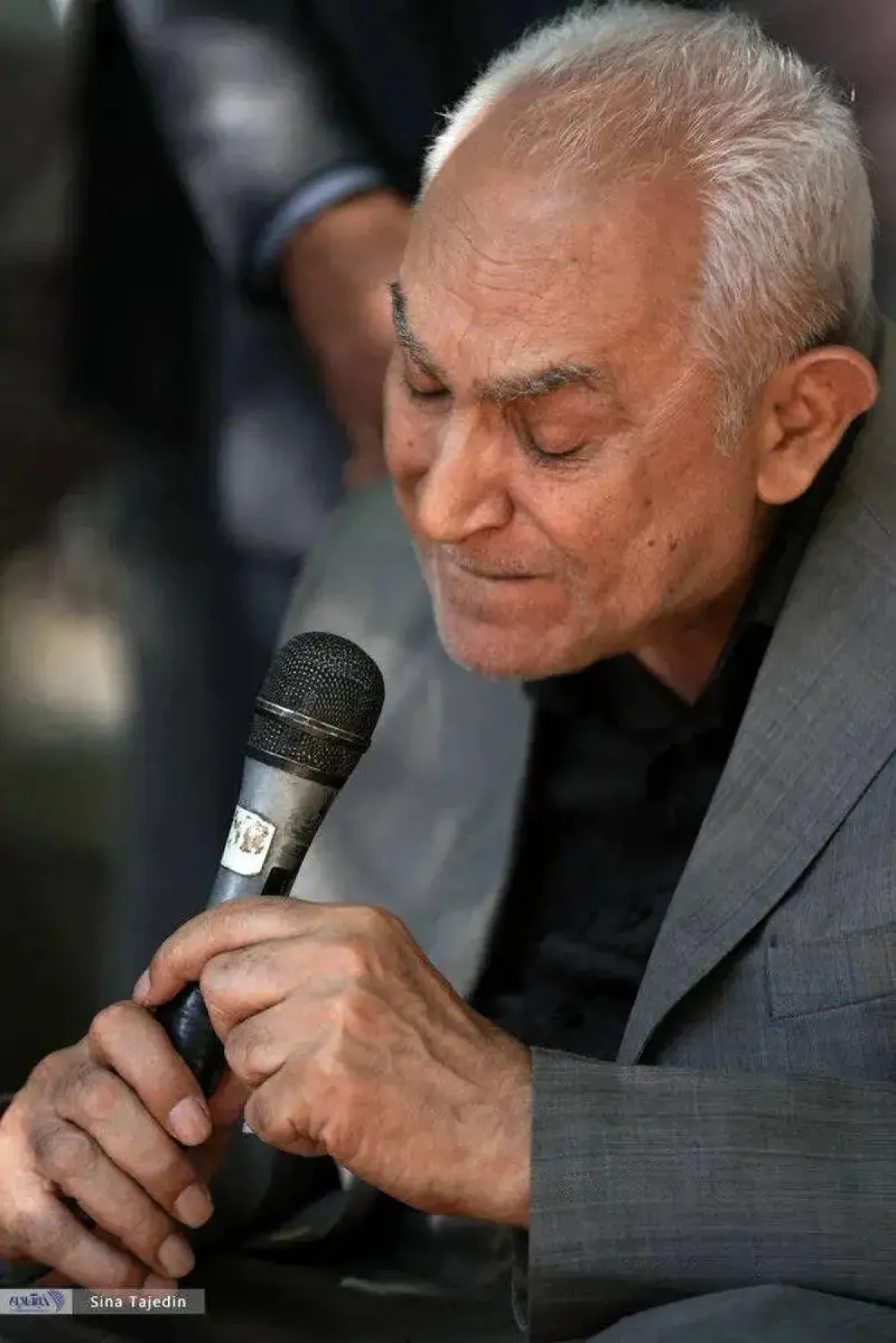 چهره ها در مراسم خاکسپاری زنده یاد سعید مظفری