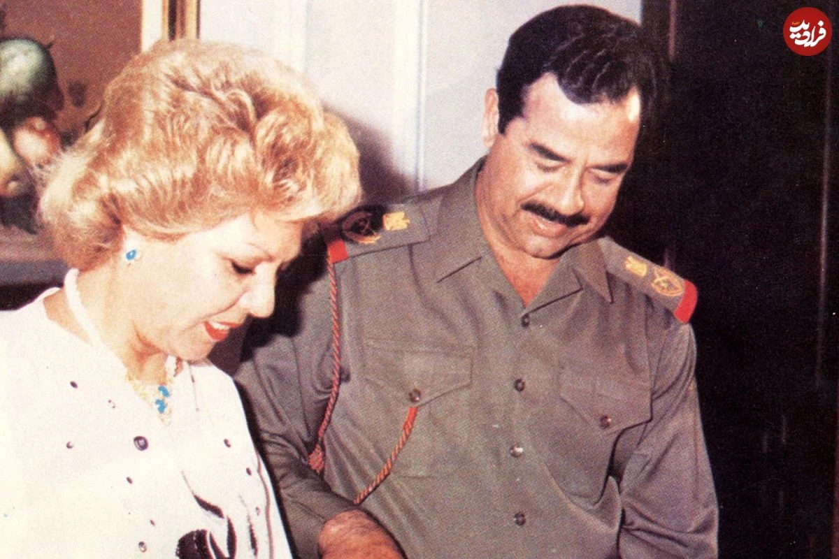 عکس| سفر در زمان؛ «ساجده، همسر اول صدام» در حال رای دادن؛ سال 1374