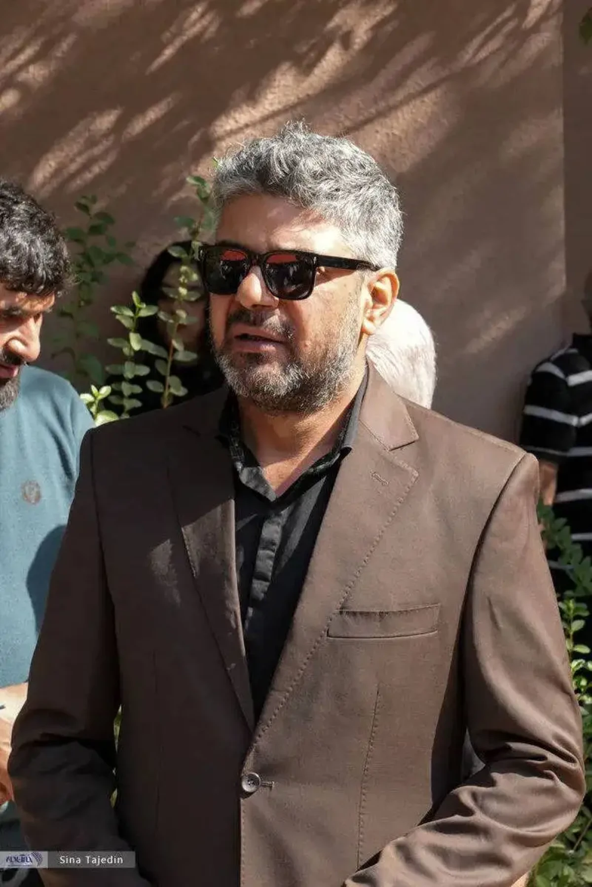 چهره ها در مراسم خاکسپاری زنده یاد سعید مظفری