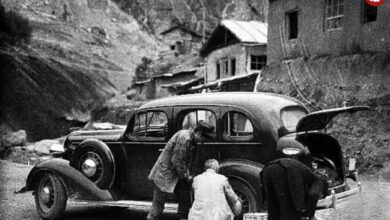 عکس؛ سفر به ایران قدیم؛ نمایی دیدنی از پل ورسک در عکس تاریخی