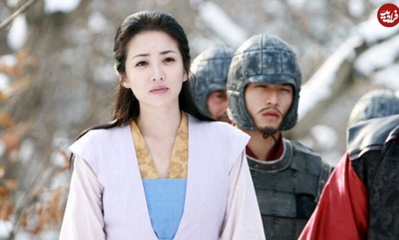 عکس| سفر به تاریخ؛ «بانو یئون و موهیول» در جشن پایان سریال «امپراتور بادها»