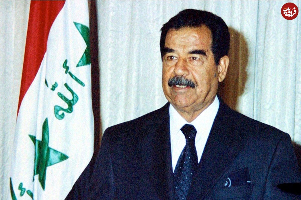 عکس| سفر در زمان؛ «صدام» در حال قدم زدن به سمت یک هتل در پاریس؛ سال 1353