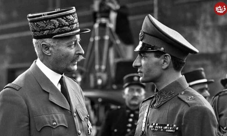 عکس| سفر در زمان؛ «محمدرضا پهلوی در کنار همسر اول مصری اش»؛ سال 1320 عکس| سفر در زمان؛ «محمدرضا پهلوی در کنار همسر اول مصری اش»؛ سال 1320