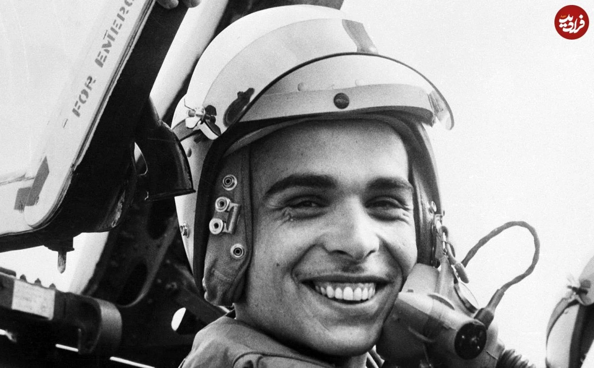 عکس| سفر در زمان؛ «ملک حسین» پادشاه اردن در کنار همسر اول اش؛ سال 1333