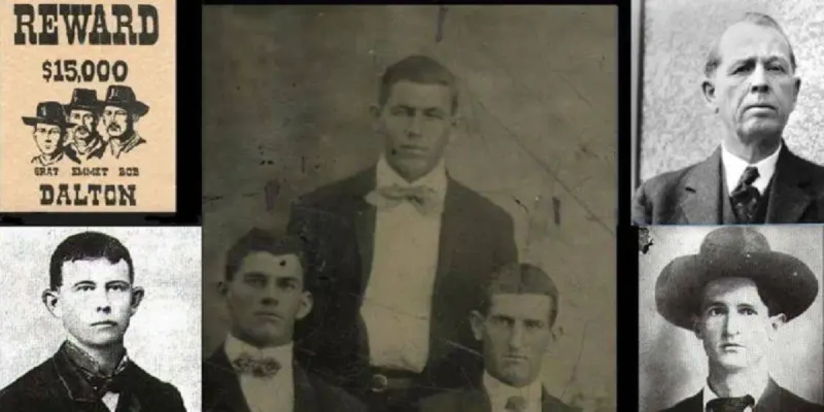 77964181760798741 داستان و چهره واقعی برادران دالتون ها که الگویی برای ساخت کارتون لوک خوش شانس شد+عکس واقعی برادران دالتون