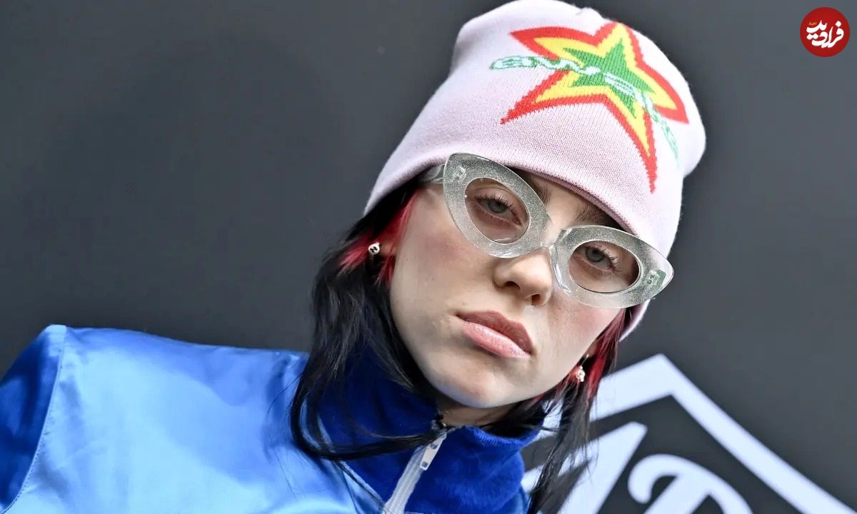 عکس؛ سفر در زمان؛ بیلی آیلیش 16 ساله در یکی از کنسرت هایش در لیدو آلمان؛ سال 1396