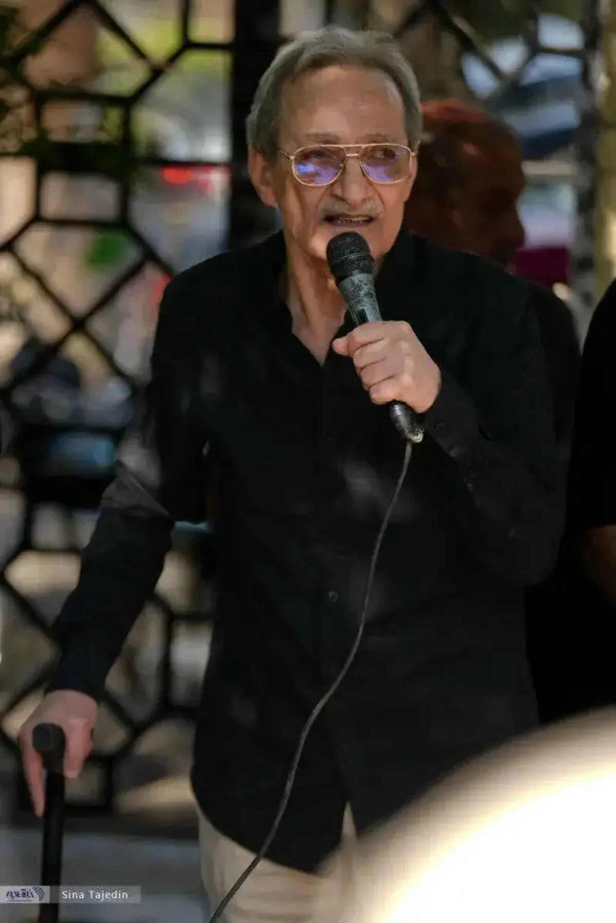 چهره ها در مراسم خاکسپاری زنده یاد سعید مظفری