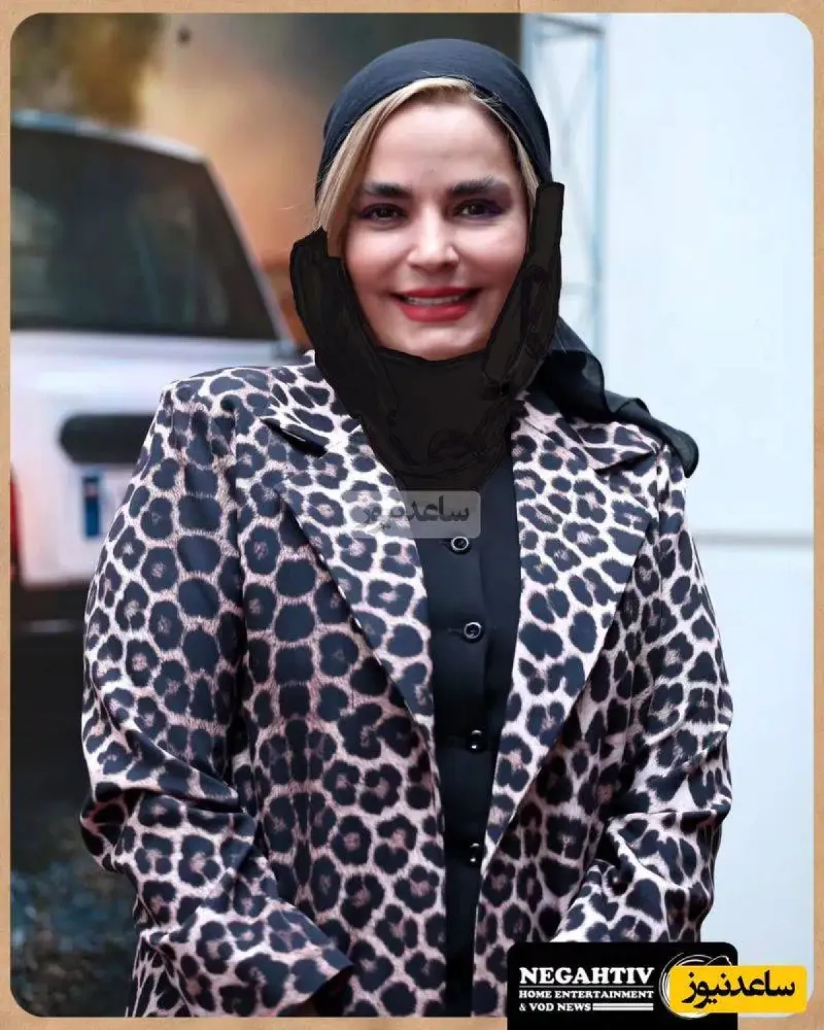 99396461760788880 ویدیو - بررسی تیپ و استایل پاییزی سپیده خداوردی با کت پلنگی ، بهزاد خلج، رضا عطاران و عباس جمشیدی فر در آخرین اکران سریال (اجل معلق)