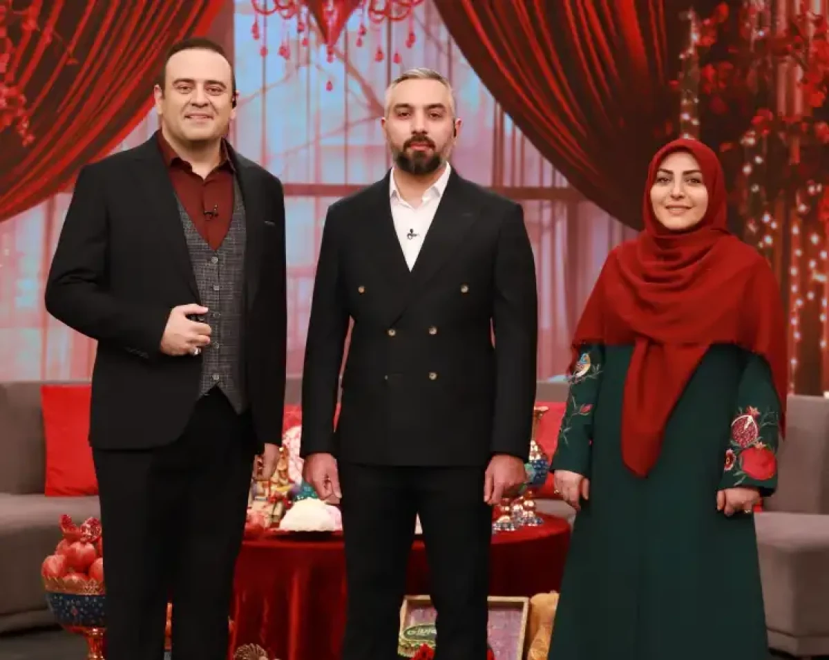 چهره جدید المیرا شریفی مقدم در برنامه شب یلدا همراه پسرای جذابش Screenshot 2024 12 22 095723