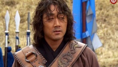 عکس| سفر زمان؛ تیپ و چهرۀ «ژنرال هموسو، پدر جومونگ» در 61 سالگی در مراسم معرفی سریال جدیدش