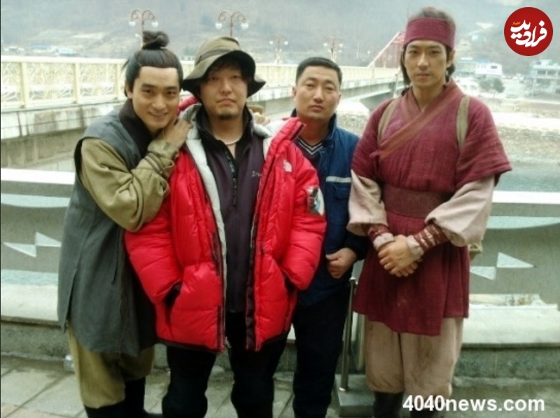 عکس| سفر به تاریخ؛ عکس یادگاری «جومونگ و یونگ‌پو» در پشت‌صحنۀ سریال «جومونگ»