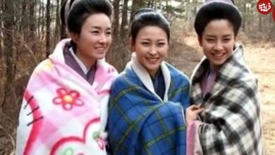 عکس| سفر زمان؛ «مودونگ، ندیمه بانو یوها» (سریال جومونگ) در حال تشویق شوهرش در ورزشگاه