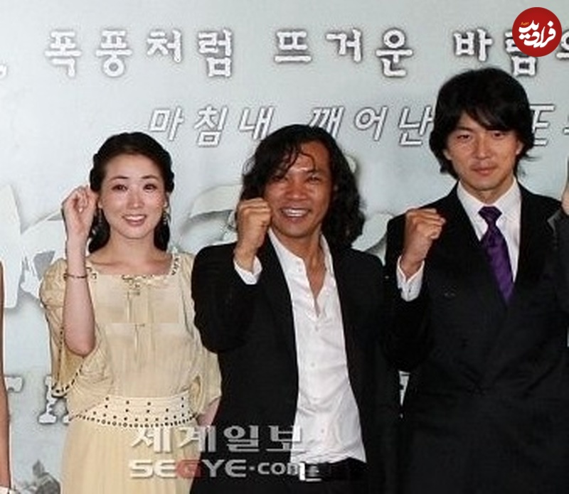 عکس| سفر به تاریخ؛ «بانو یئون، موهیول و امپراتور یوری» در جشن پایان سریال «امپراتور بادها»