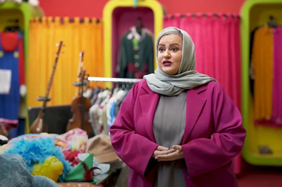 تصویر روز | تیپ متفاوت نعیمه نظام‌دوست در یک مراسم هنری