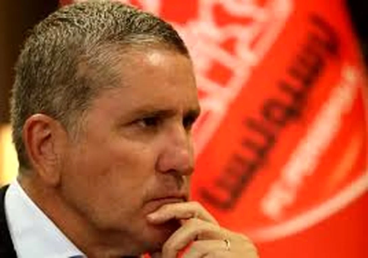 تصویر روز | تیپ متفاوت گاریدو در جلسه امروز با درویش