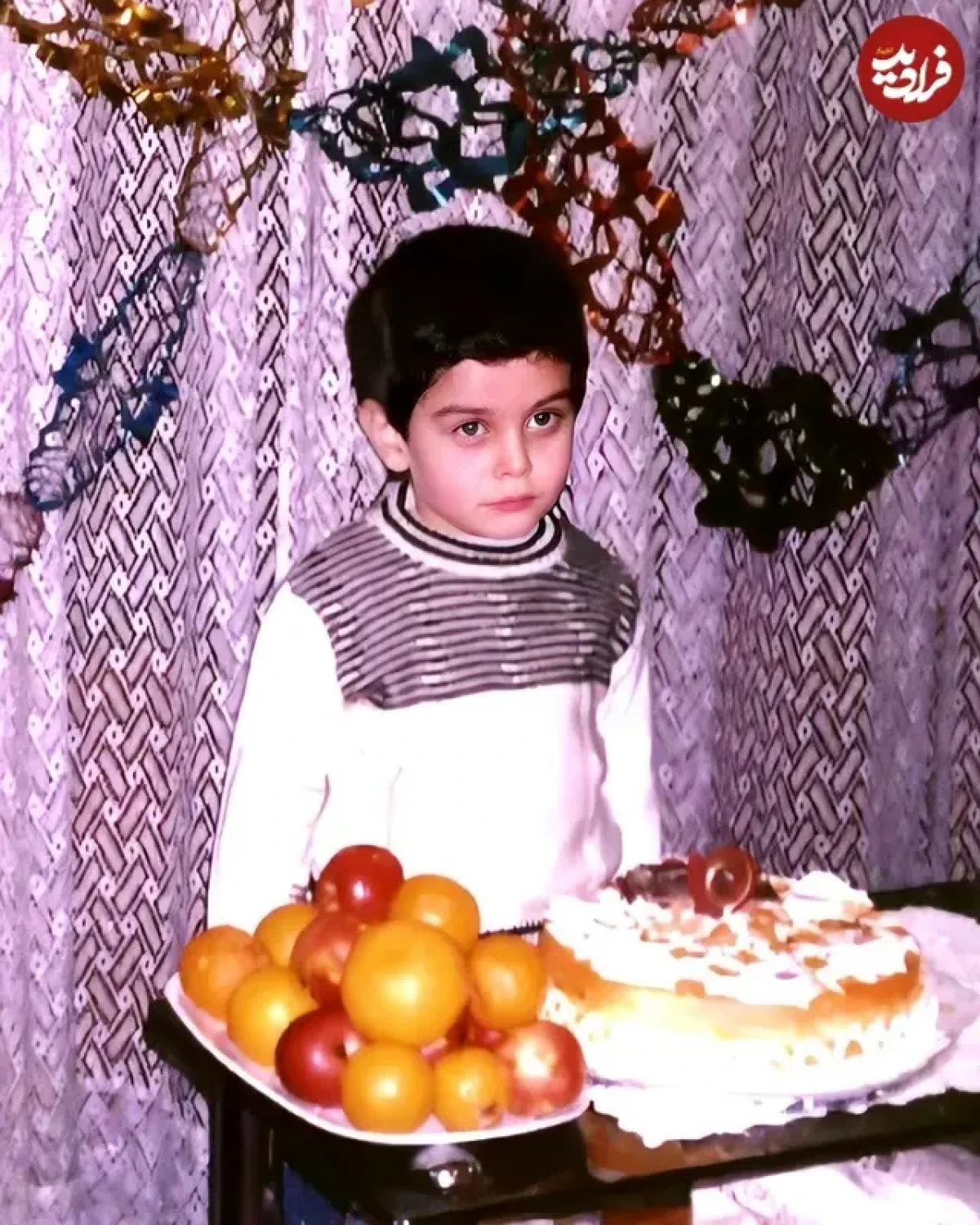 2025-12-09_14-08-00_110488 عکس| سفر زمان؛ چهرۀ «محمدعلی» (سریال آنام) در جشن تولد 9 سالگیاش