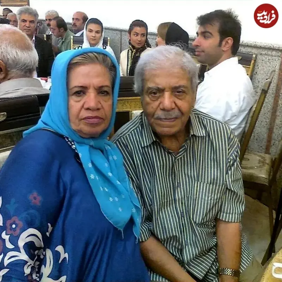 2025-12-09_15-08-02_099555 عکس| سفر زمان؛ «نصرتالله وحدت» بازیگر سینمای قبل از انقلاب در 90 سالگی در کنار «گیتی معینی»