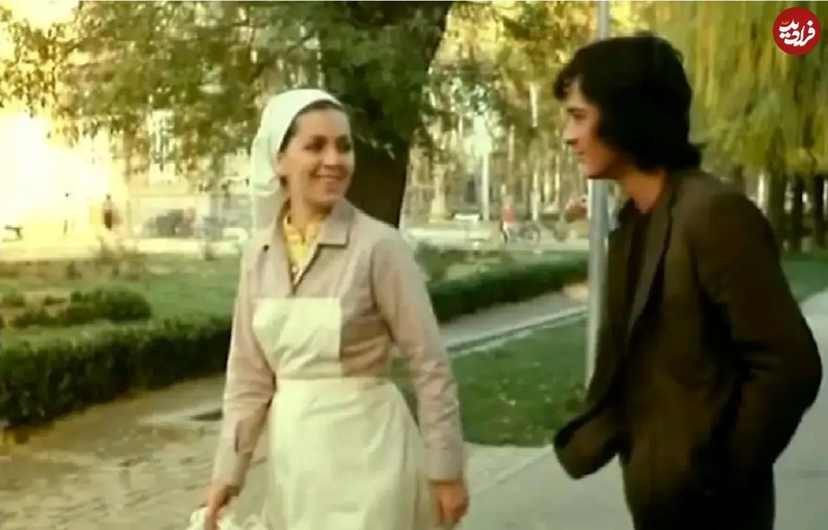 عکس| سفر در زمان؛ «فروزان، سعید کنگرانی و علی نصیریان» در پشت صحنه فیلم دایره مینا؛ سال 53