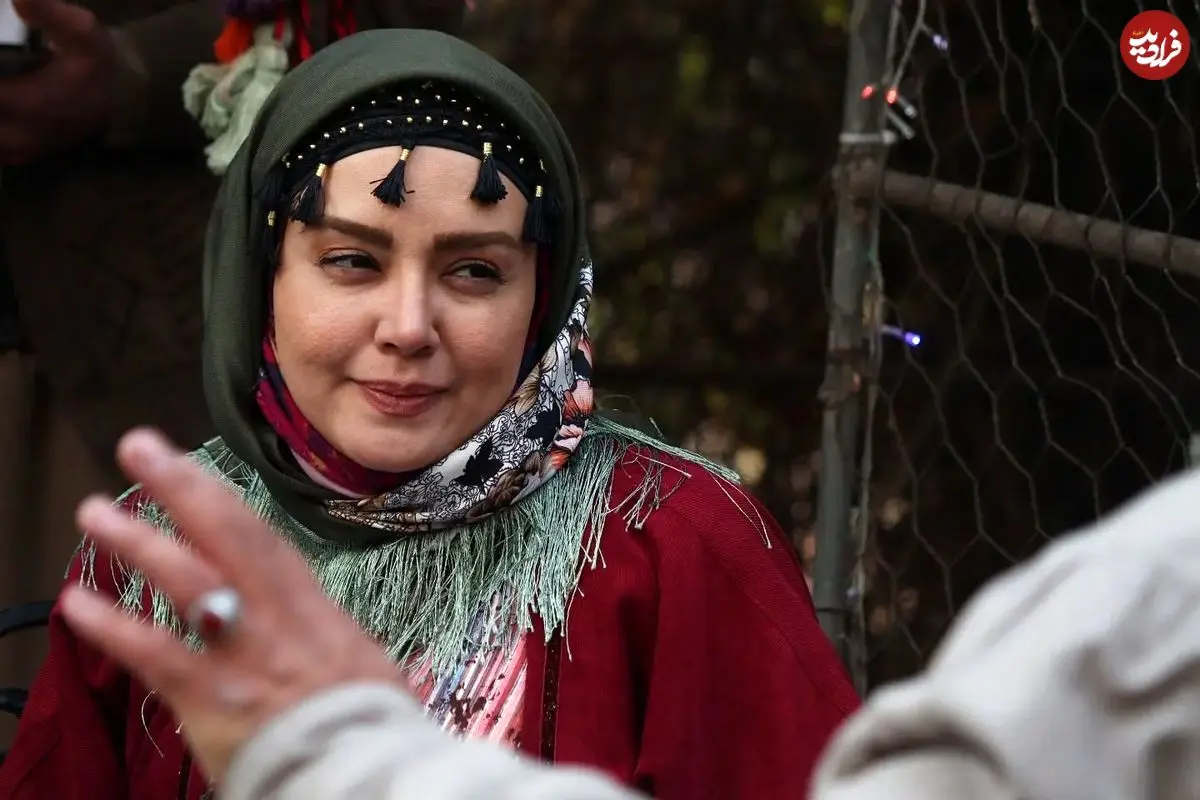 عکس| سفر در زمان؛ تیپ و چهره «ندا قاسمی، شیرین» سریال نون خ در 38 سالگی