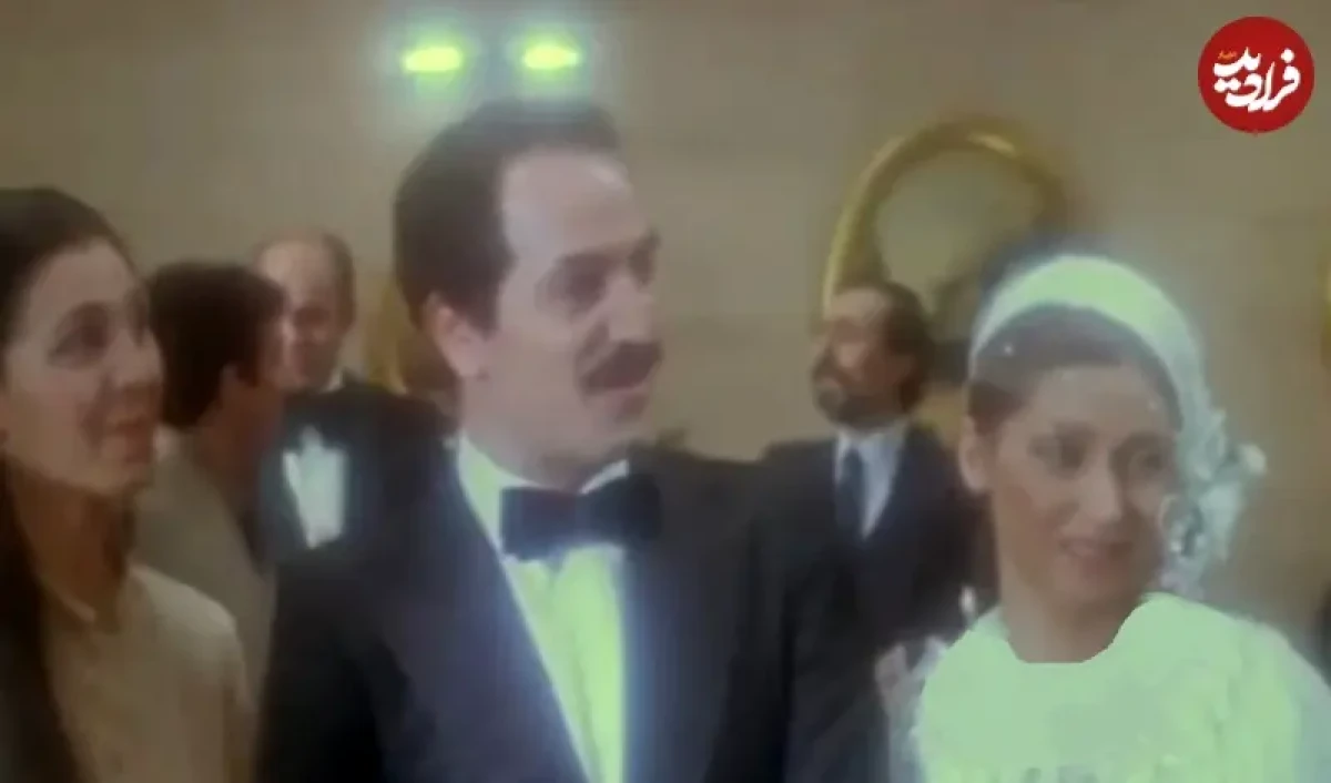 عکس| سفر زمان؛ «سعید راد» 36 ساله در کنار «ایرن» 54 ساله در سکانس عروسی