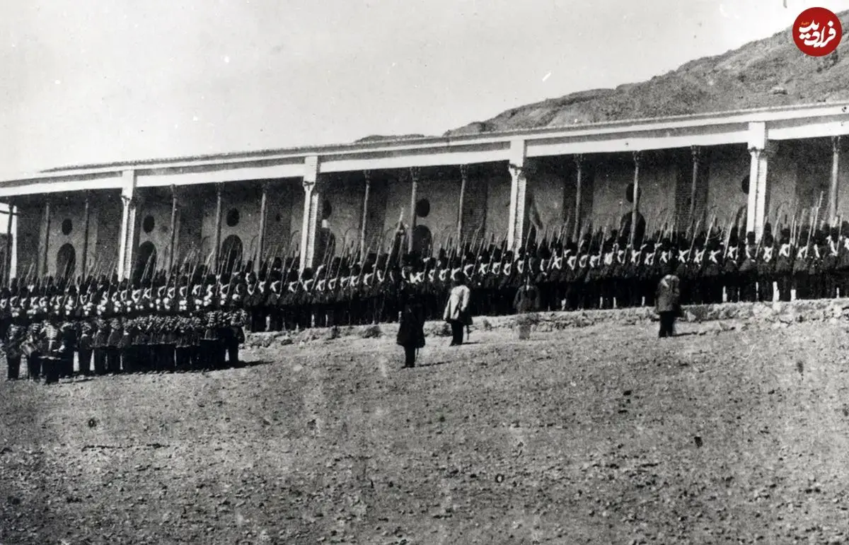 عکس| سفر زمان؛ طاق نصرتی که عراقی‌ها برای استقبال از «ناصرالدین شاه» برپا کردند