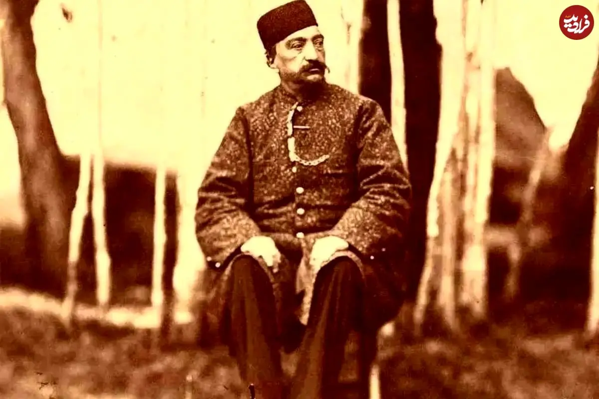 عکس| سفر در زمان؛ سلفیِ ناصرالدین شاه قاجار