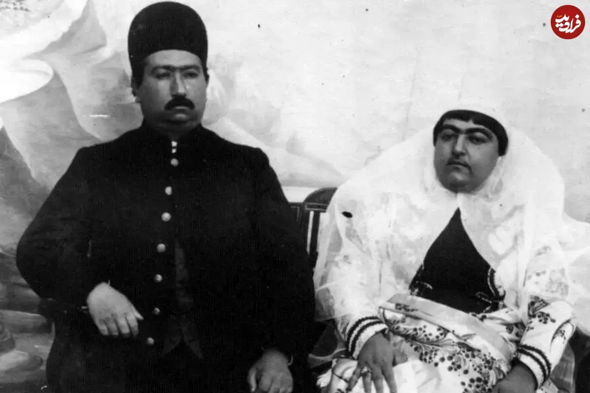 عکس| سفر در زمان؛ دختر محمدعلی‌شاه قاجار در تبعید