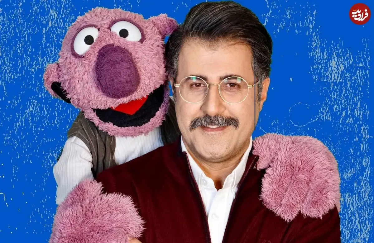 عکس| سفر در زمان؛ «هومن حاجی عداللهی» در 31 سالگی و در پشت صحنه یک برنامه؛ ساال 85